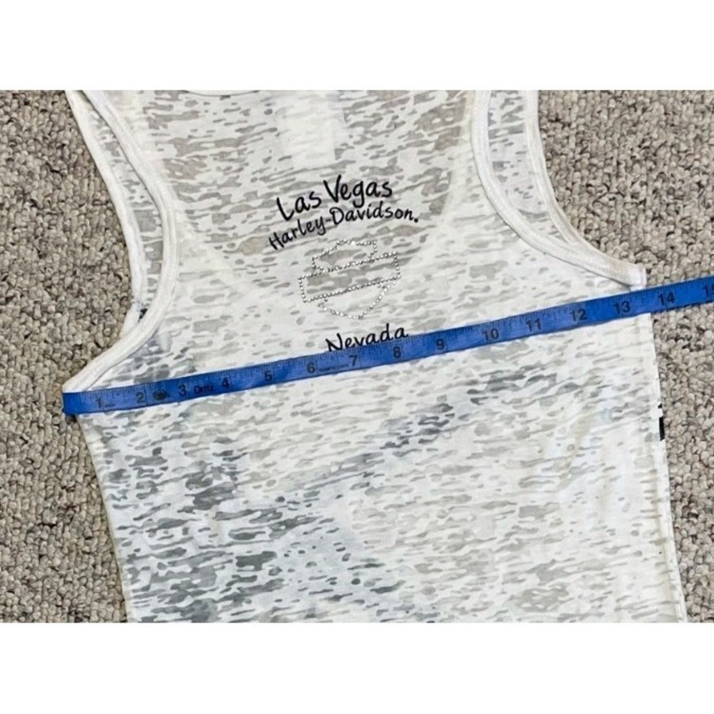 ๐ โซ (3) Harley Davidson HD Women's Tank Top Medium Lot Biker AOP Back Graphic - Picture 15 of 16